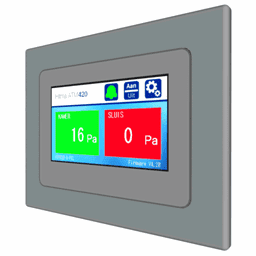 Image de Écran tactile de surveillance de pression ambiante Hitma série ATM420